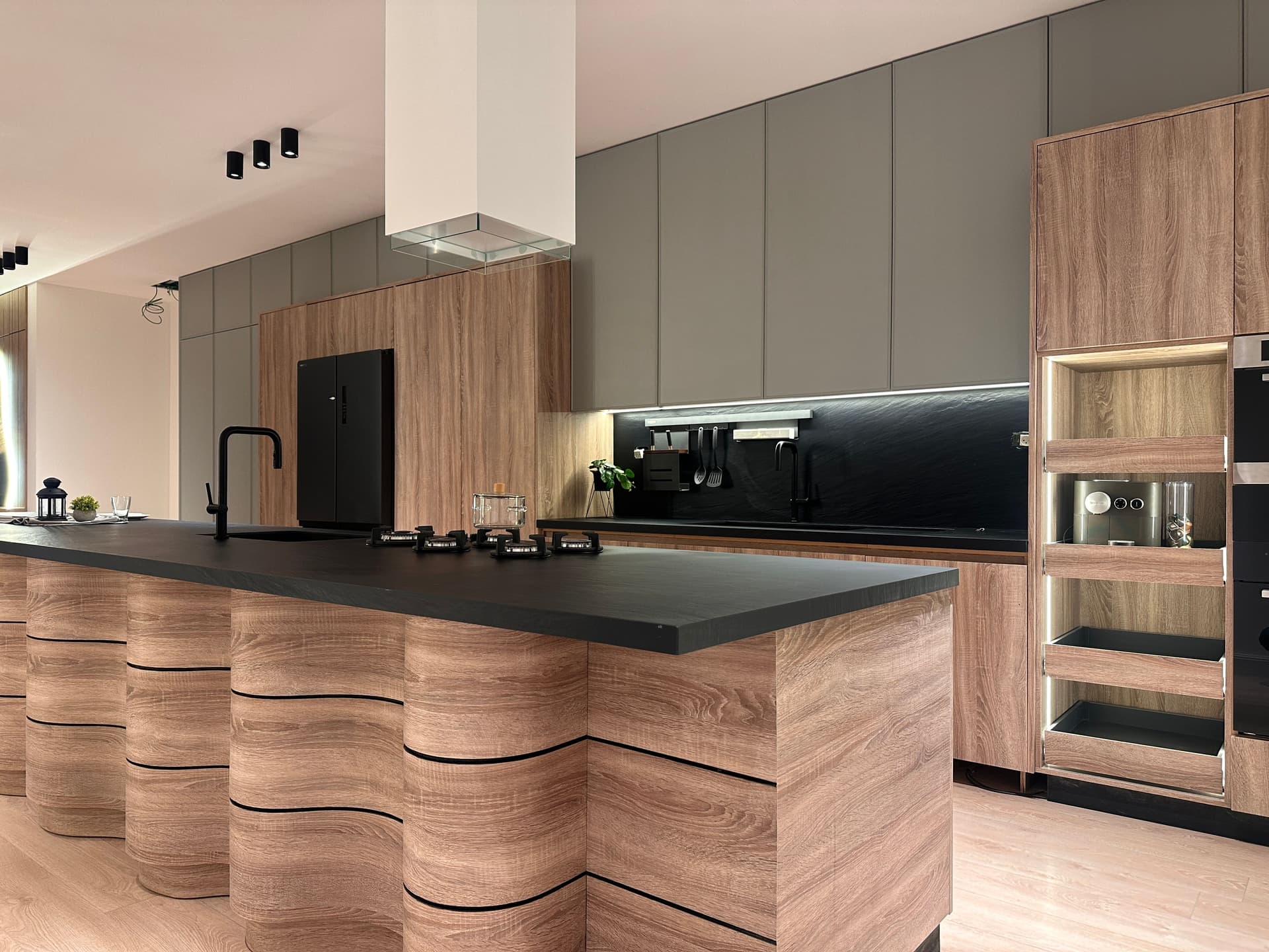 كاونتر بورسلان مع حوض