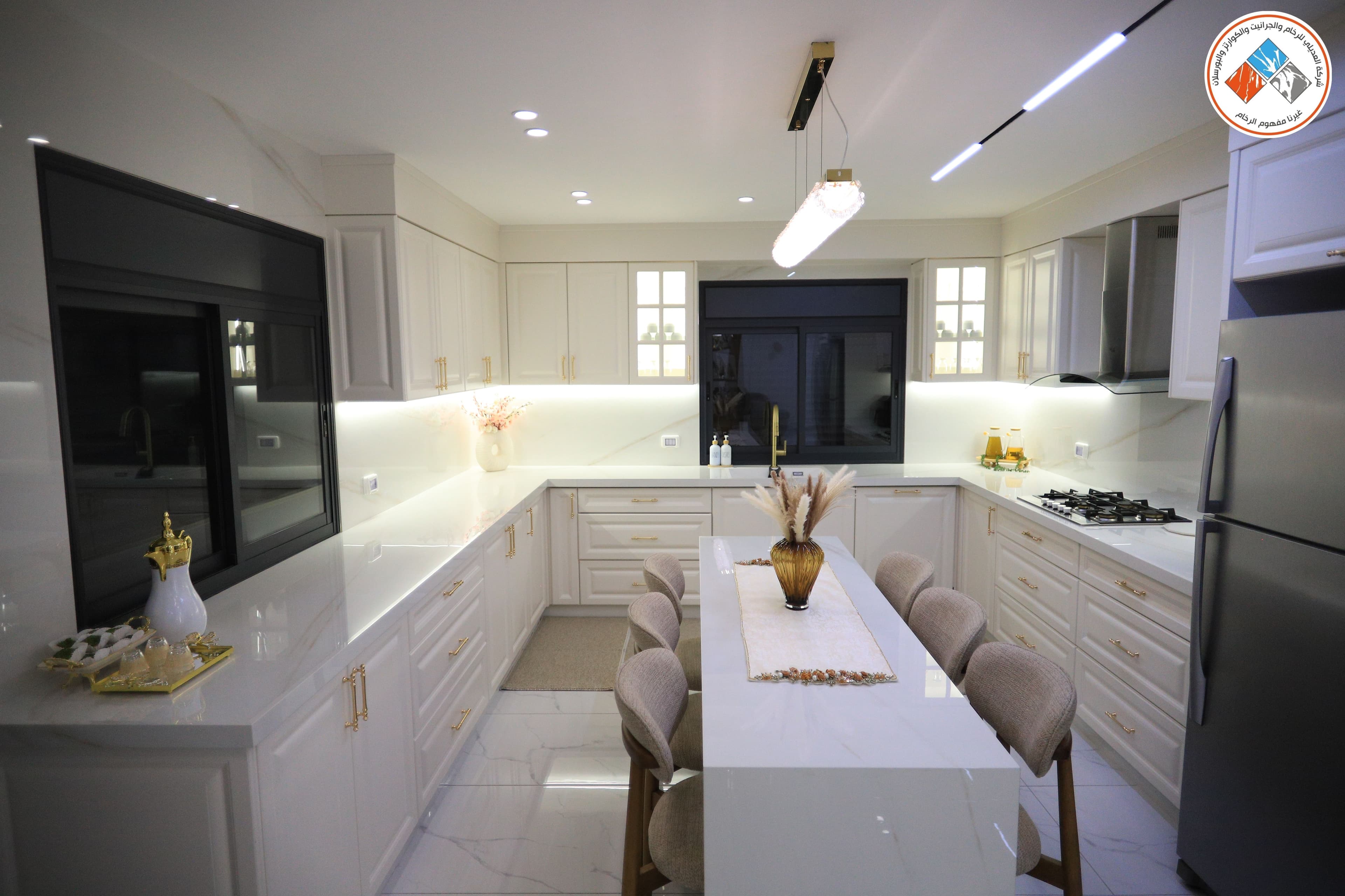 مطبخ بعد التنفيذ